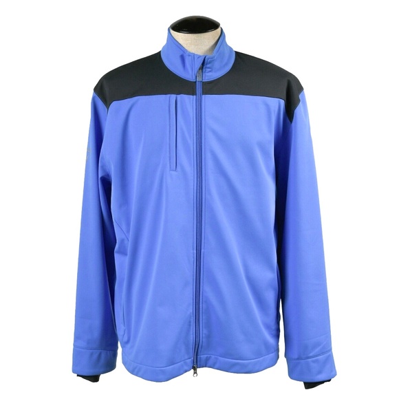 CALLAWAY Weather Series Jacket Size XL Full Zip-Up Blue/Black - Picture 1 of 11